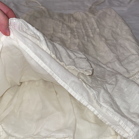 Embroidered Urban Outfitters Mini Dress in white/cream - Picture 8 of 9